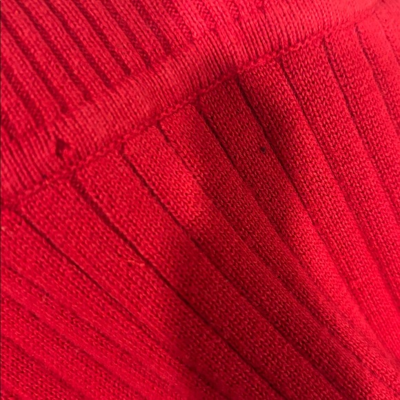 The Bay La Bae Vibrant Red Knit Top - Picture 9 of 9